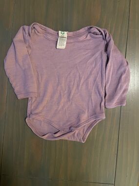 Girls Wool/Silk Bodysuit 12 month